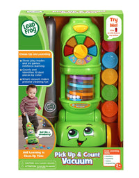 LeapFrog Pick Up and Count Vacuum, Green
