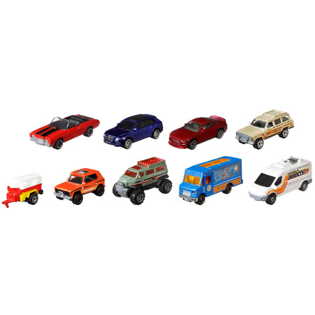 Matchbox 9-Car Gift Pack , Assorted (Styles May Vary)