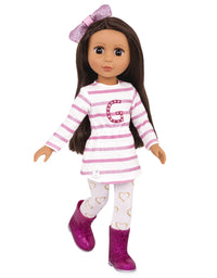 Glitter Girls Dolls by Battat - Sarinia 14" Poseable Fashion Doll - Dolls for Girls Age 3 & Up
