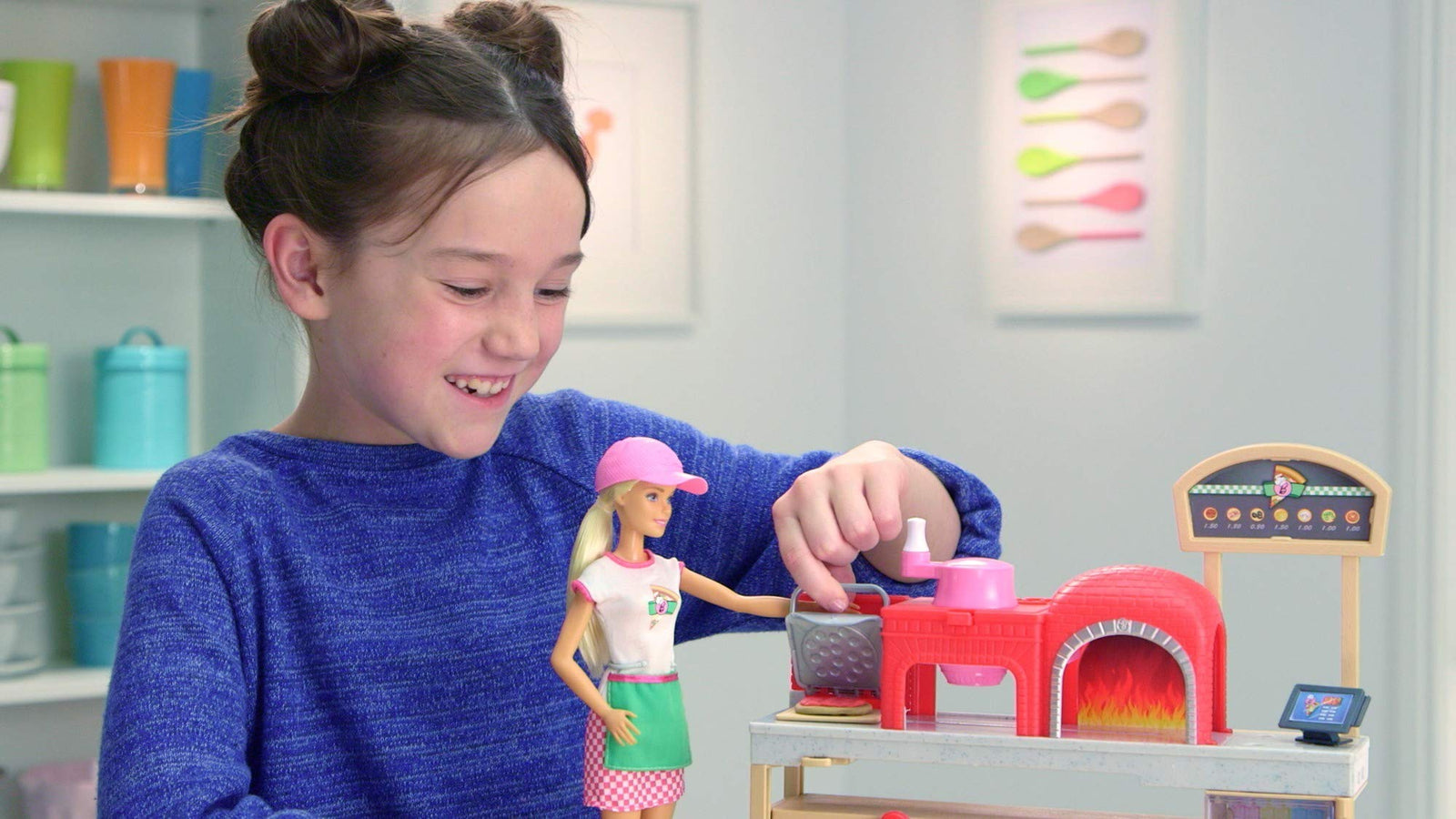 Barbie Pizza Chef Doll and Playset [Amazon Exclusive]