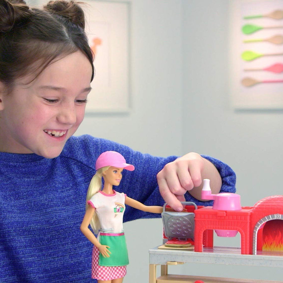 Barbie Pizza Chef Doll and Playset [Amazon Exclusive]