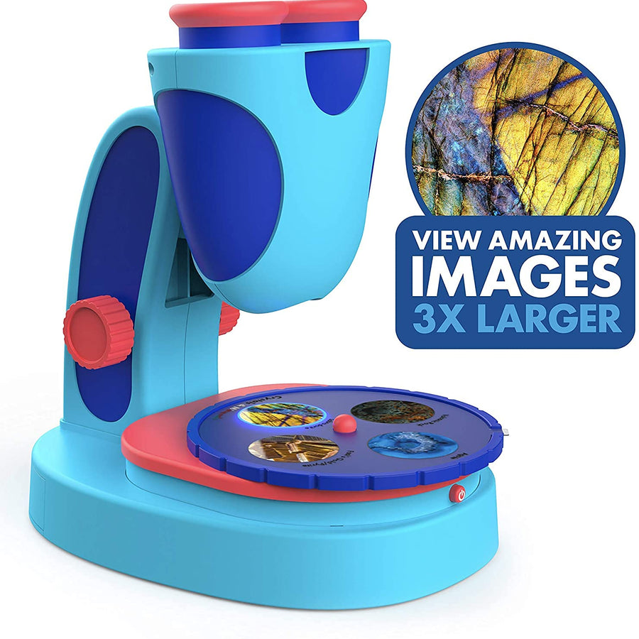 Educational Insights GeoSafari Jr. Kidscope, Microscope for Kids, STEM Toy, Christmas Gift for Boys & Girls, Ages 5+