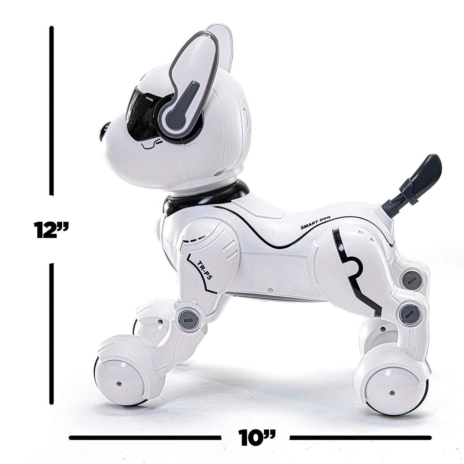 Remote Control Robot Dog Toy, Robots for Kids, Rc Dog Robot Toys for Kids 3,4,5,6,7,8,9,10 Year Old and up, Smart & Dancing Robot Toy, Imitates Animals Mini Pet Dog Robot…