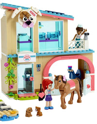 LEGO Friends Heartlake City Vet Clinic 41446 Building Kit; Animal Rescue Toy Makes a Great-Value Christmas, Holiday or Birthday Gift for Kids Who Love Vet Clinic Pretend Play, New 2021 (258 Pieces)
