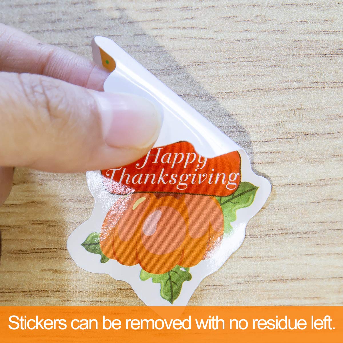 Thanksgiving Stickers for Kids 8 Sheets Thanksgiving Day Party Supply Classroom Reward