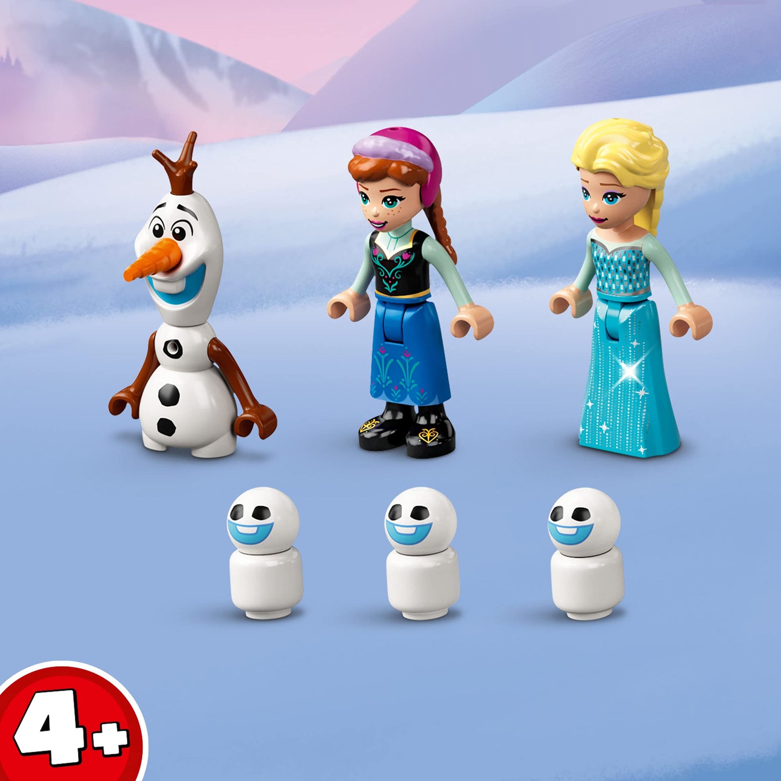 LEGO Disney Anna and Elsa’s Frozen Wonderland 43194 Building Kit; A Cool Construction Toy That Boosts Creative Fun; New 2021 (154 Pieces)