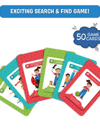 Skillmatics Card Game : Found It Indoor Edition | Super Fun Family Game | Smart Scavenger Hunt | Gifts for Ages 4-7
