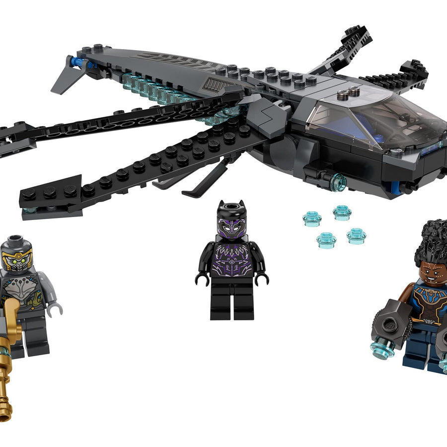 LEGO Marvel Black Panther Dragon Flyer 76186 Building Kit Toy; Create The Final Battle Scene from Avengers: Endgame; New 2021 (202 Pieces)