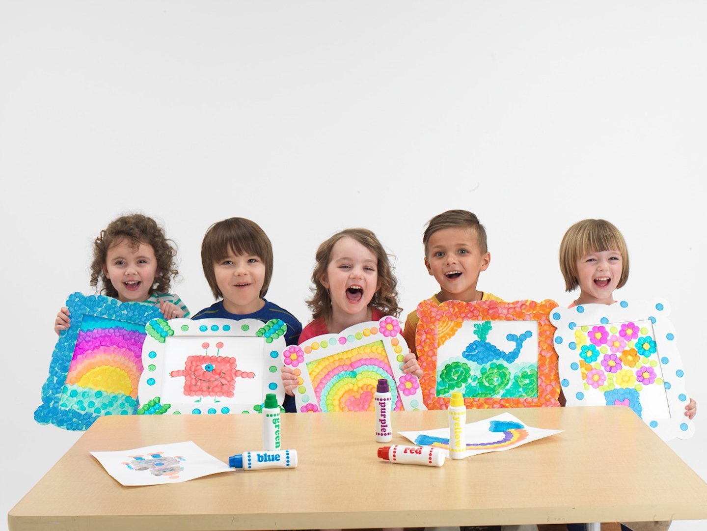 Do A Dot Art! Markers Brilliant Washable 6 pack, The Original Dot Marker