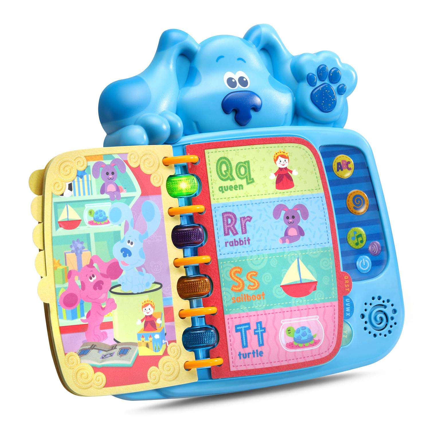LeapFrog Blue's Clues and You! Skidoo Into ABCs Book, Blue
