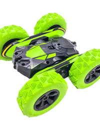 Threeking RC Cars Stunt car Remote Control Car Double Sided 360° Flips Rotating 4WD Outdoor Indoor car Toy Present Gift for Boys/Girls Ages 6+

