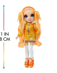 Rainbow High Winter Break Poppy Rowan – Orange Fashion Doll and Playset with 2 Designer Outfits, Pair of Skis and Accessories, Gift for Kids and Collectors, Toys for Kids Ages 6 7 8+ to 12 Years Old
