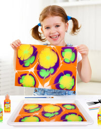 Water Marbling Paint for Kids - Arts and Crafts for Girls & Boys Crafts Kits Ideal Gifts for Kids Age 3-5 4-8 8-12
