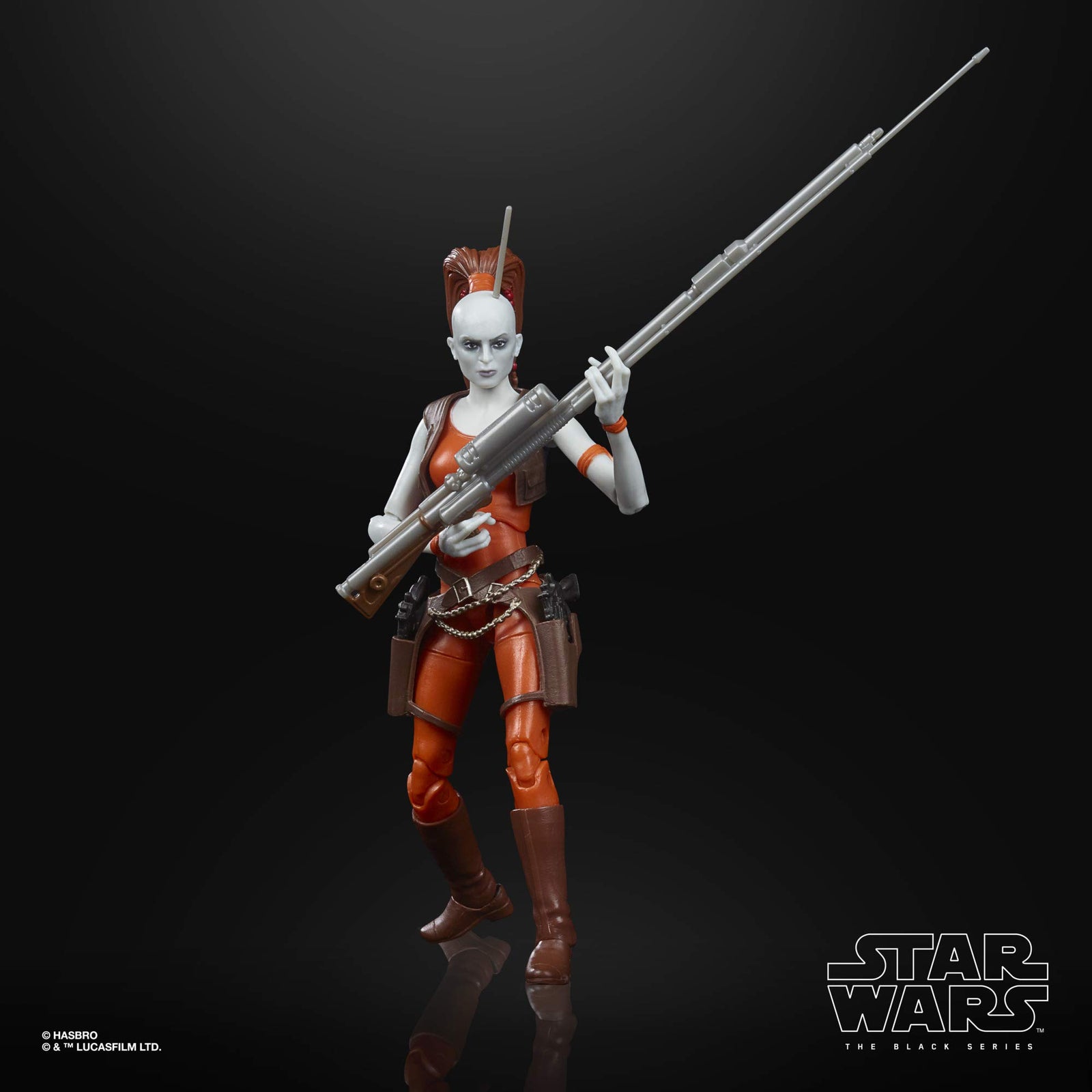 Star Wars The Black Series Aurra Sing Toy 6-Inch-Scale The Clone Wars Collectible Action Figure, Toys for Kids Ages 4 and Up,F1870
