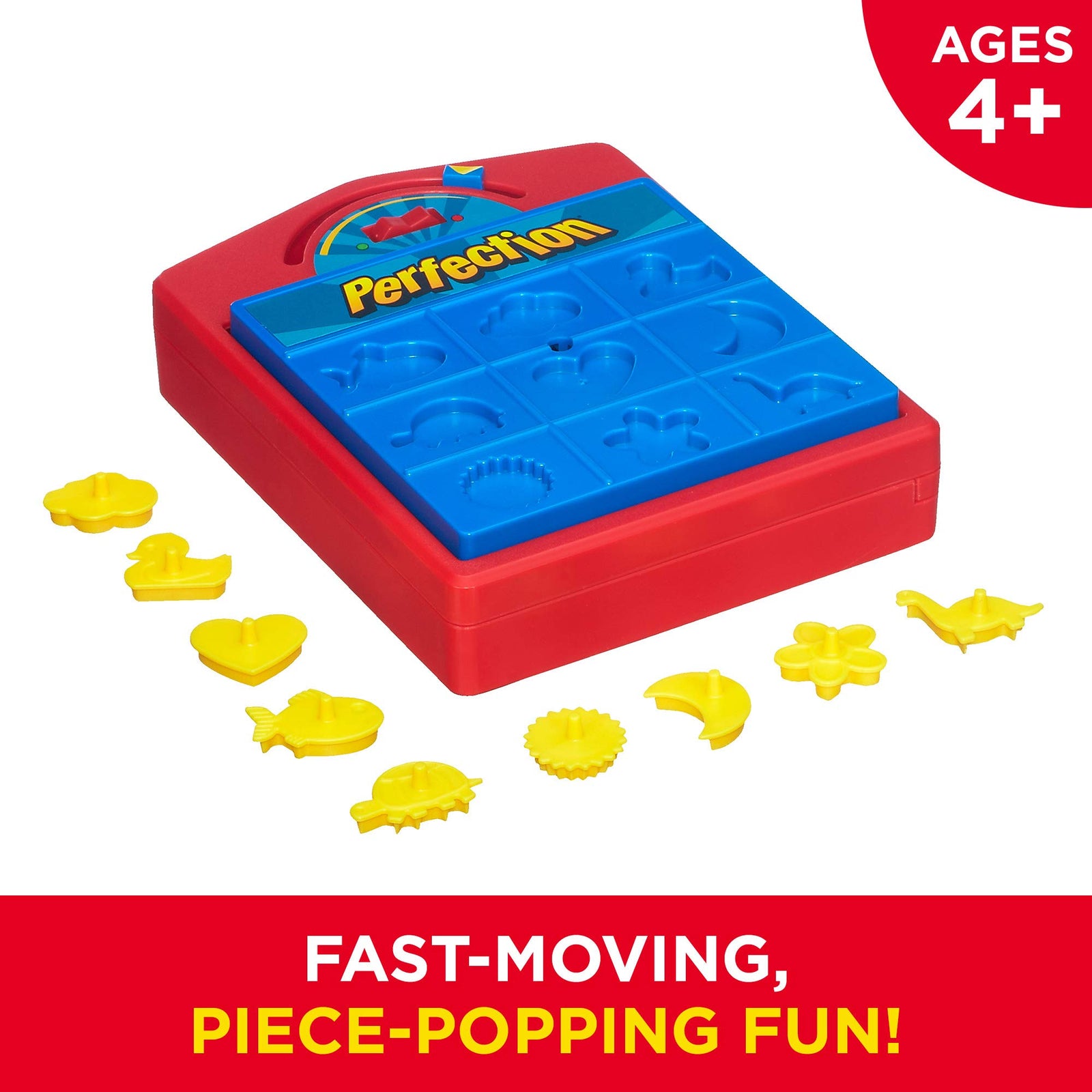 Perfection Game Popping Shapes and Pieces Game for Kids Ages 4 and Up