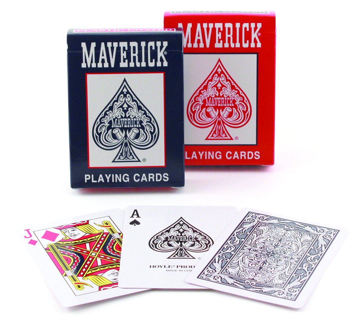 Maverick Standard Index Playing Cards, 1 CT (Colors May Vary)