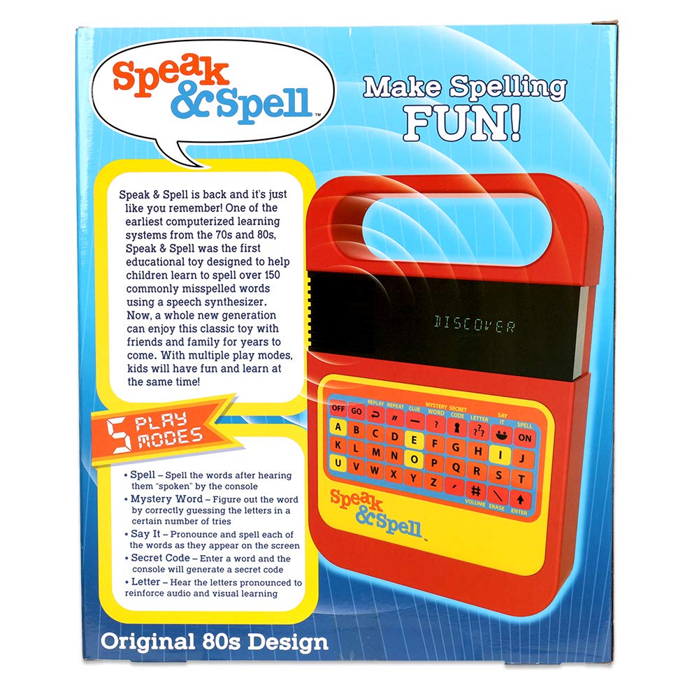 Basic Fun Speak & Spell Electronic Game