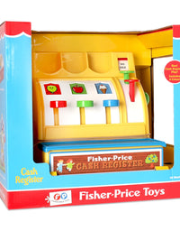 Basic Fun Fisher-Price Classic Toys - Retro Cash Register - Great Pre-School Gift for Girls and Boys, 1 ea (2073)
