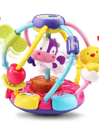 VTech Baby Lil' Critters Shake and Wobble Busy Ball Amazon Exclusive, Purple
