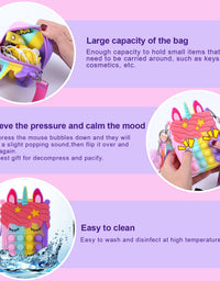 AYGXU Fidget Toys , Fidget Popit Pack，Pop Bubble Sensory Fidget Toy, Simple dimple Toy ,Squeeze Sensory Toy, Silicone Stress Reliever Toy, Autism Special Needs Stress Reliever.
