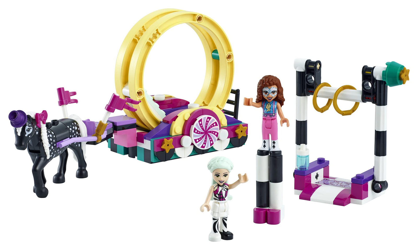 LEGO Friends Magical Acrobatics 41686 Building Kit; Carnival Pretend Play Toy for Kids Who Love Gymnastics Gifts; New 2021 (223 Pieces)