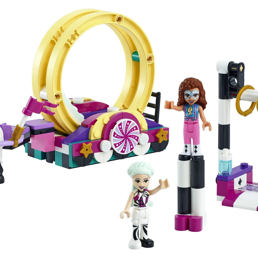 LEGO Friends Magical Acrobatics 41686 Building Kit; Carnival Pretend Play Toy for Kids Who Love Gymnastics Gifts; New 2021 (223 Pieces)