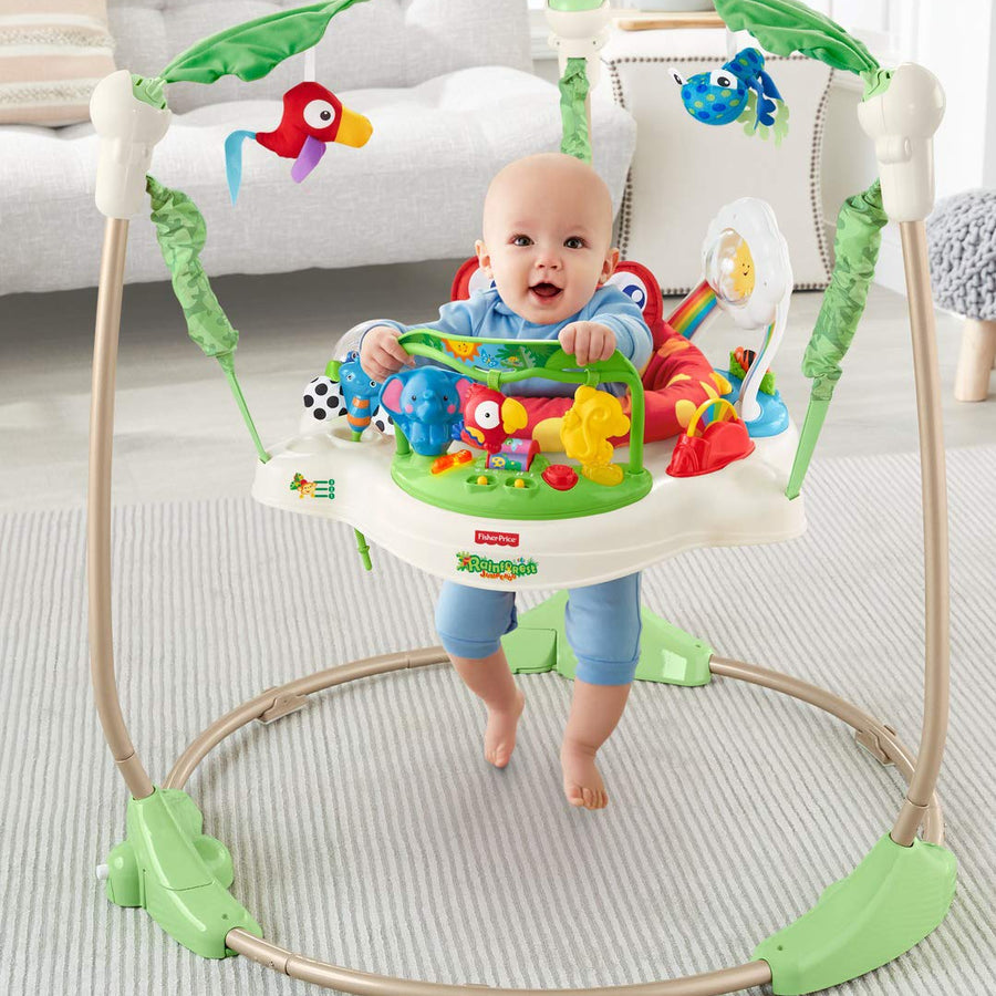 Fisher-Price Rainforest Jumperoo, 37x32x32 Inch (Pack of 1)