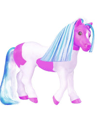 Breyer Horses Color Changing Bath Toy | Luna The Unicorn | Purple / Pink / White with Surprise Blue Color | 8.5" x 7" | Unicorn Toy | Ages 3+ | Model #7233, Purple, White, Pink
