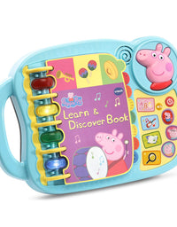 VTech Peppa Pig Learn and Discover Book , Blue
