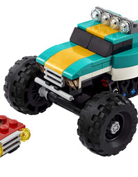 LEGO Creator 3in1 Monster Truck Toy 31101 Cool Building Kit for Kids (163 Pieces)
