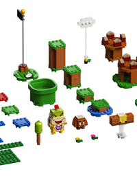 LEGO Super Mario Adventures with Mario Starter Course 71360 Building Kit, Interactive Set Featuring Mario, Bowser Jr. and Goomba Figures (231 Pieces)
