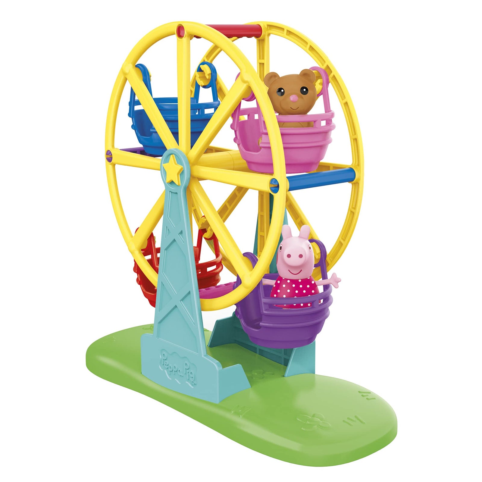 Hasbro Peppa Pig Peppa’s Adventures Peppa’s Ferris Wheel Playset Preschool Toy, with Peppa Pig Figure and Accessory for Kids Ages 3 and Up