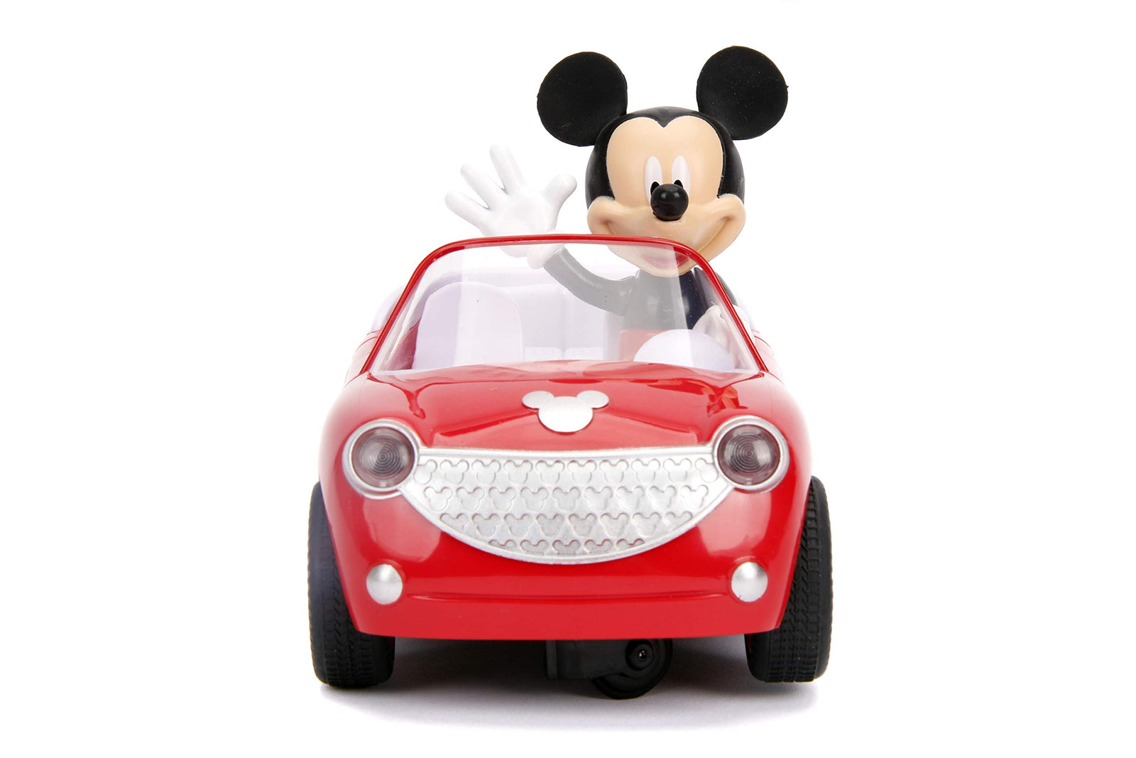 Jada Toys Disney Junior Mickey Mouse Clubhouse Roadster RC Car Red, 7"