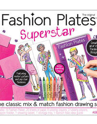 Kahootz Fashion Plates Superstar Deluxe Set , Pink
