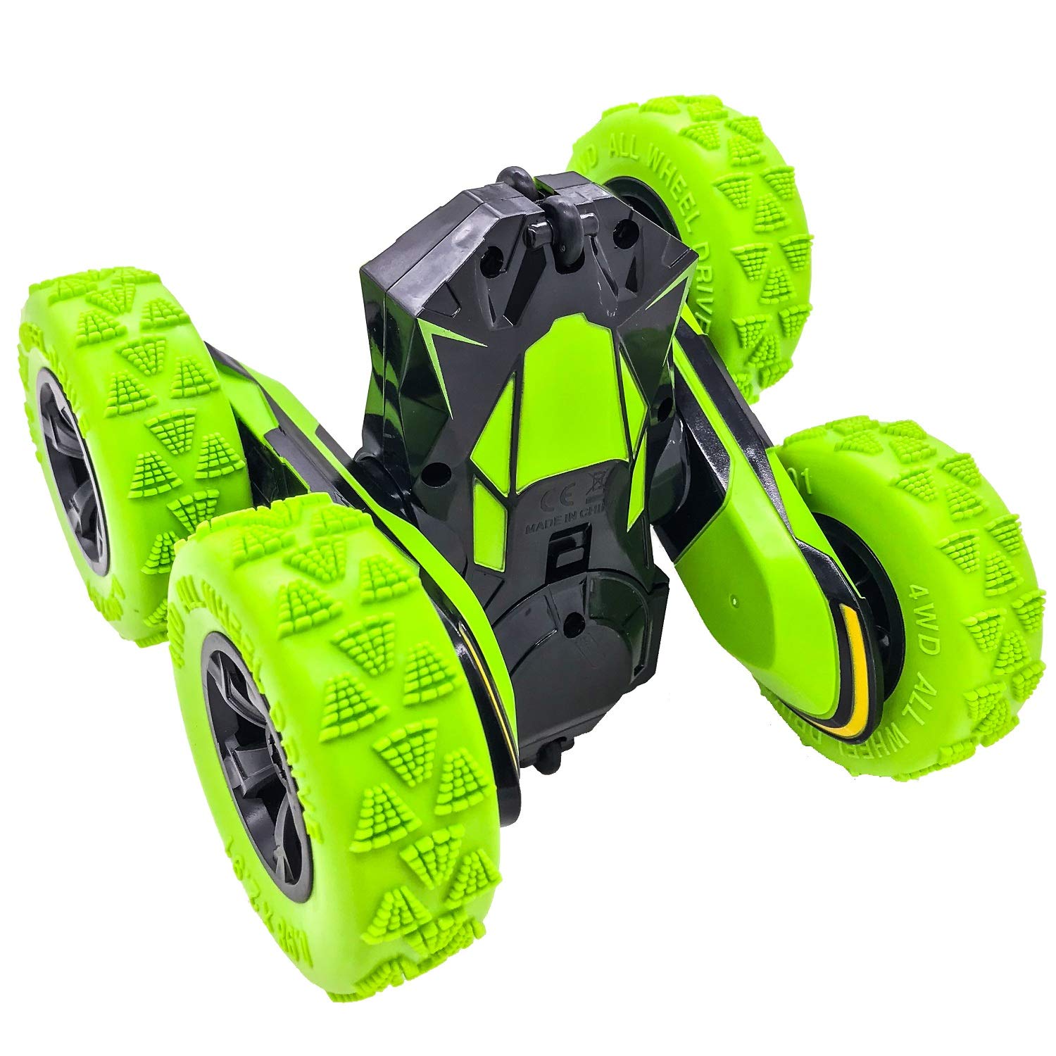 Threeking RC Cars Stunt car Remote Control Car Double Sided 360° Flips Rotating 4WD Outdoor Indoor car Toy Present Gift for Boys/Girls Ages 6+