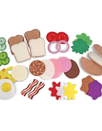 Melissa & Doug Felt Food Sandwich Play Food Set (33 pcs)
