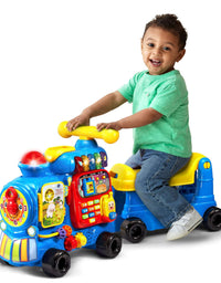 VTech Sit-to-Stand Ultimate Alphabet Train, Blue
