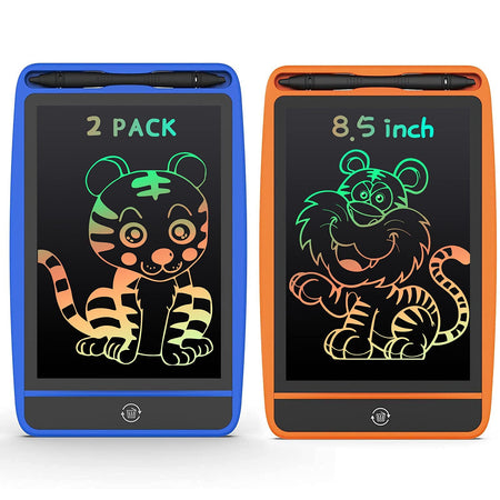 LCD Writing Tablet Colorful Doodle Board Drawing Pad for Kids Erasable Electronic Painting Pads Learning Educational Toy Gift for Age 3 4 5 6 7 8 Year Old Girls Boys Toddlers