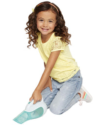 BLACK+DECKER Dustbuster Junior Toy Handheld Vacuum Cleaner with Realistic Action & Sound Pretend Role Play Toy for Kids with Whirling Beads & Batteries Included [Amazon Exclusive]
