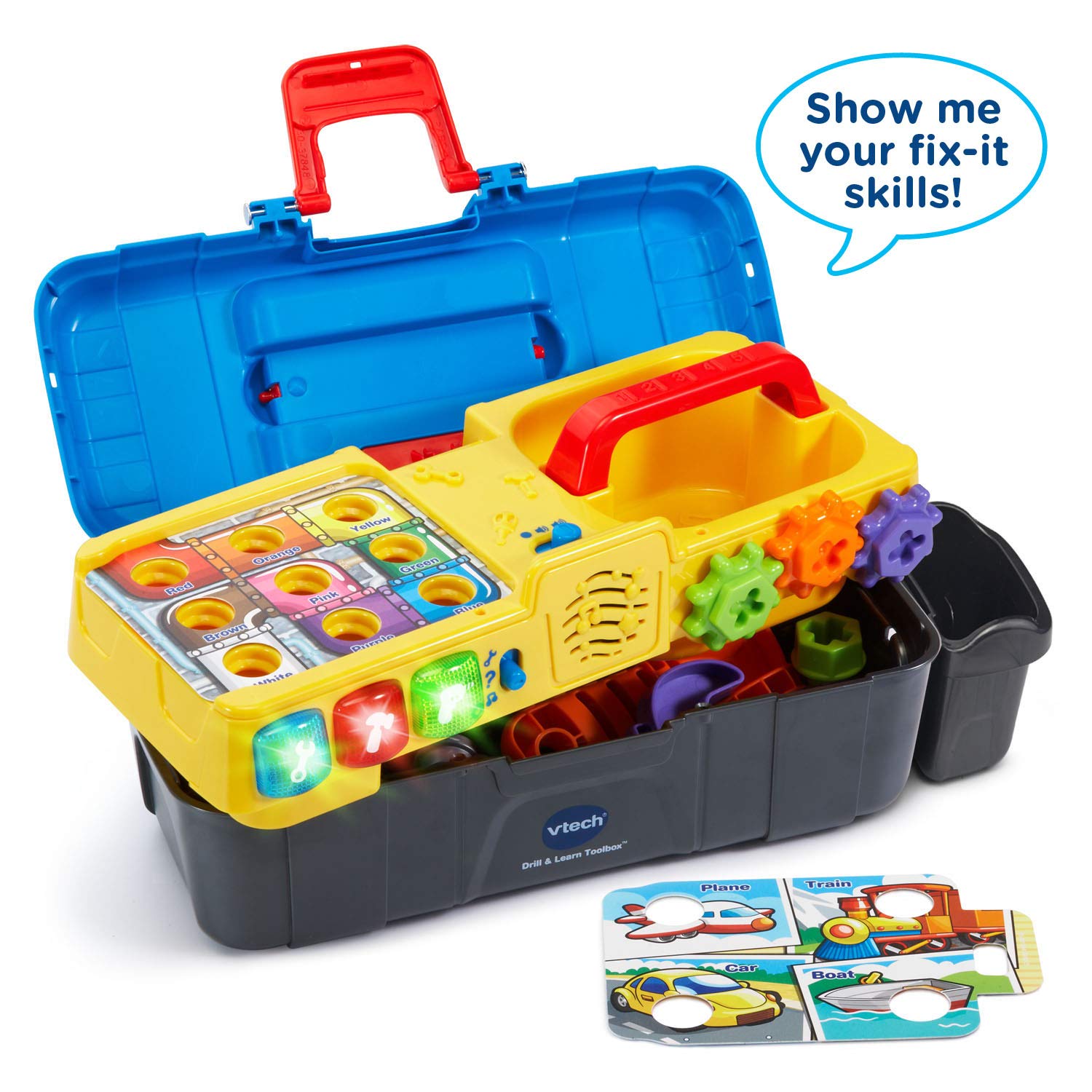 VTech Drill and Learn Toolbox Amazon Exclusive , Orange