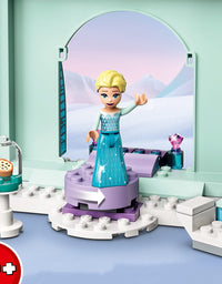 LEGO Disney Anna and Elsa’s Frozen Wonderland 43194 Building Kit; A Cool Construction Toy That Boosts Creative Fun; New 2021 (154 Pieces)
