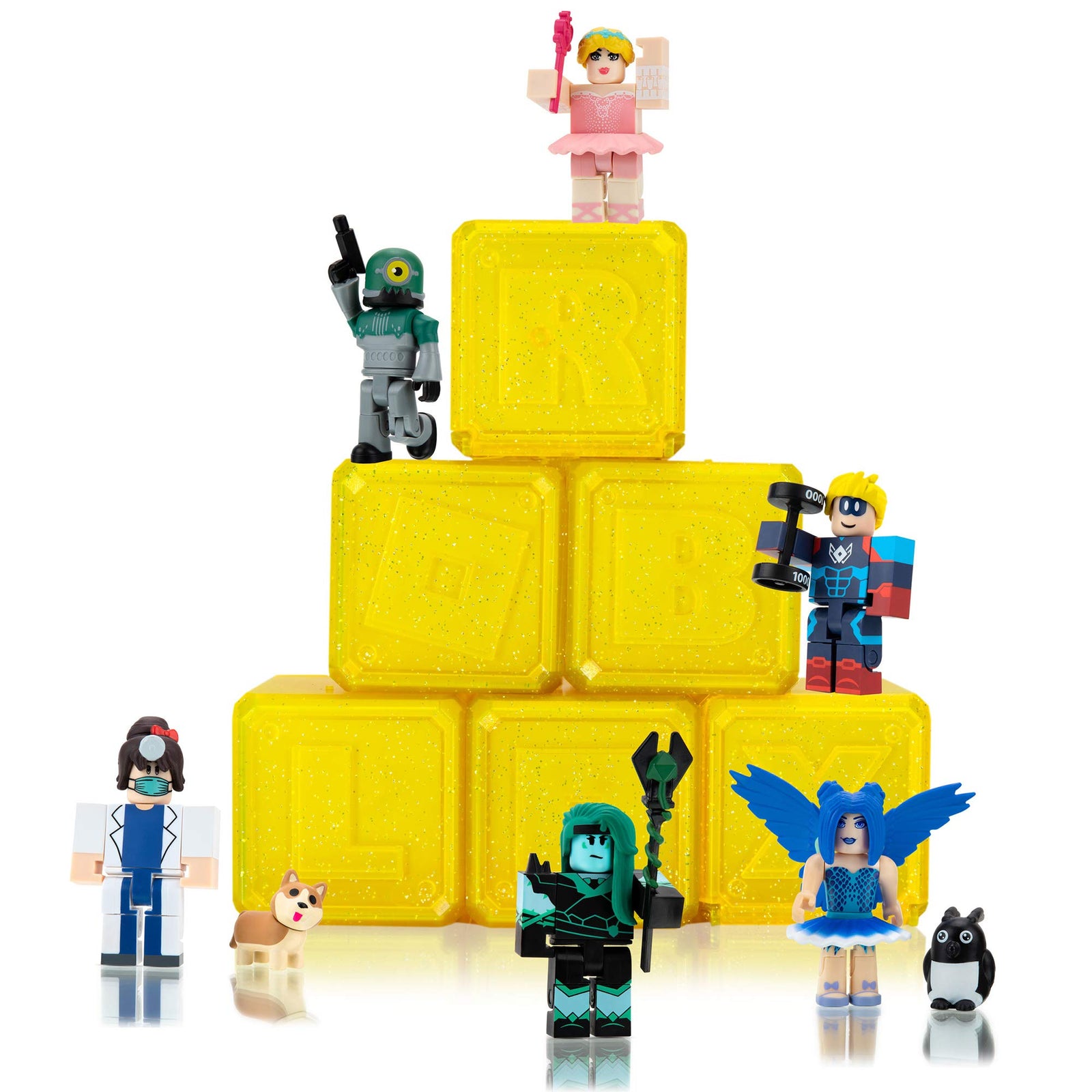 Roblox Celebrity Collection - Series 7 Mystery Figure 6-Pack [Includes 6 Exclusive Virtual Items]