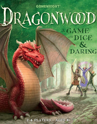 Gamewright Dragonwood A Game of Dice & Daring Board Game Multi-colored, 5"
