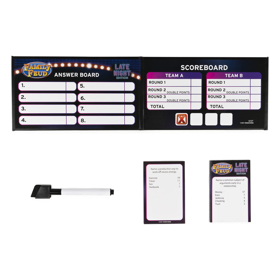 Family Feud Late Night Edition Adult Party Quiz Game