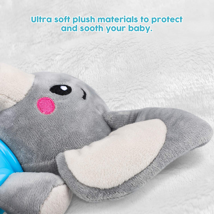 STEAM Life Plush Elephant Baby Toys - Newborn Baby Musical Toys for Baby 0 to 36 Months - Light Up Baby Toys for Infants Babies Boys Girls Toddlers Baby Gifts 0 3 6 9 12 Month