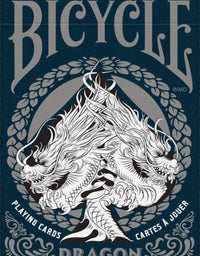 Bicycle Dragon Playing Cards,Blue
