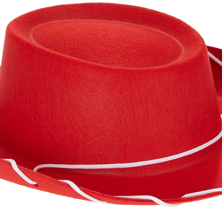 Century Novelty Children's Red Felt Cowboy Hat