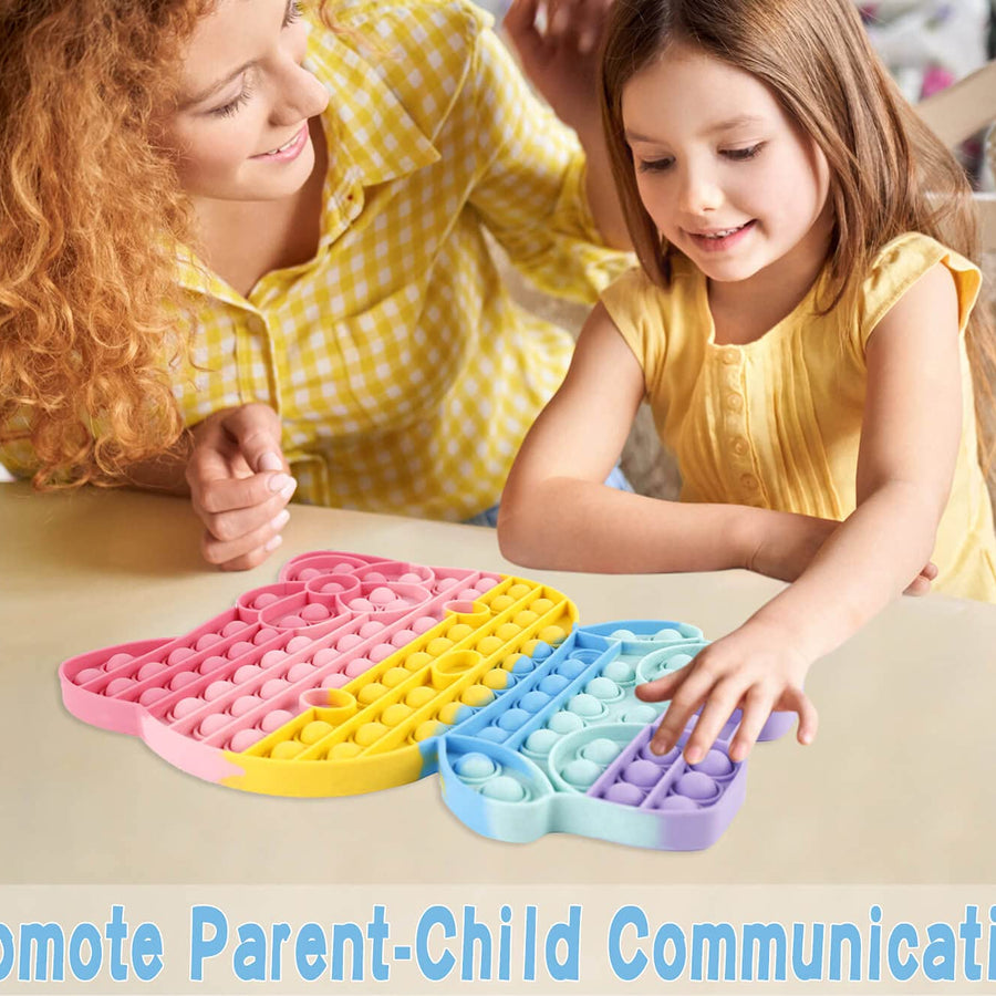 Giant Pop Poppers it Gifts for Girl Teens Kids, Jumbo Huge Extra Large Mega Super Big Bubble Push Pop Pops Popper it Fidget Sensory Toys Gigantic Popitsfidgets Oversized Popit Ideas Christmas Cute Cat