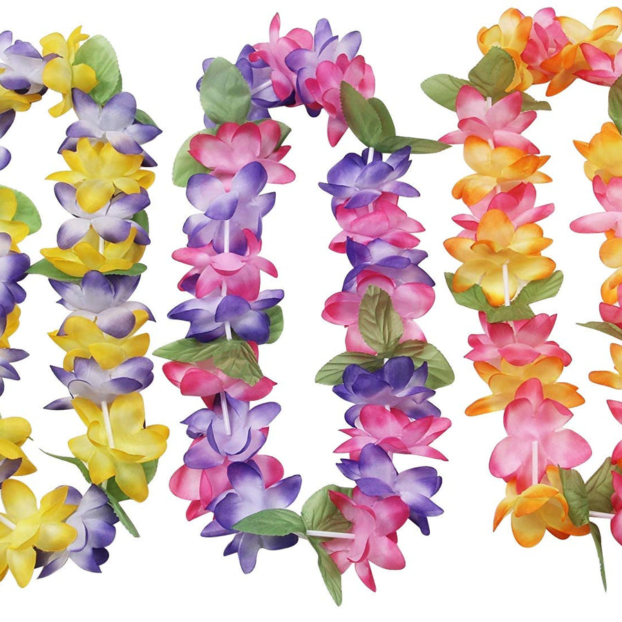 Mahalo Floral Leis : Package of 12 by Oojami