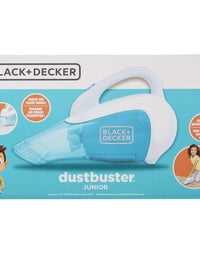 BLACK+DECKER Dustbuster Junior Toy Handheld Vacuum Cleaner with Realistic Action & Sound Pretend Role Play Toy for Kids with Whirling Beads & Batteries Included [Amazon Exclusive]
